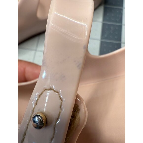 Mini Melissa Ultragirl Sweet Pink Bow Toddler Shoes Size 5 - Picture 13 of 16